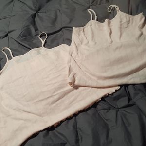 Women cami sleep tops med